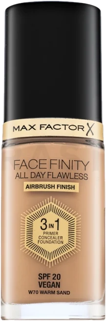 Max Factor Facefinity All Day Flawless Flexi-Hold 3in1 Primer Concealer Foundation SPF20 70