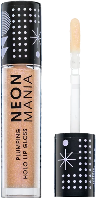 Dermacol Neon Mania Plumping Holo Lip Gloss 3 Rose Gold