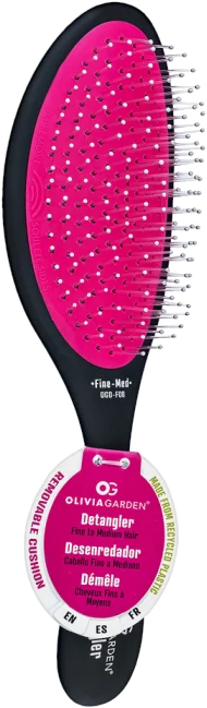 Olivia Garden Detangler Black Fine-Med OGD-F08