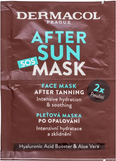 Dermacol After Sun Face Mask 2 x 8 ml