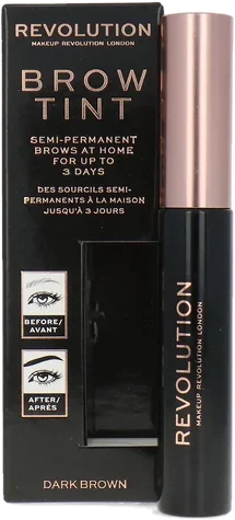 Makeup Revolution Brow Tint Dark Brown