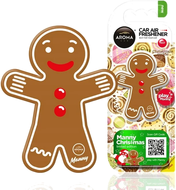 Aroma Car Manny Christmas Gingerbread
