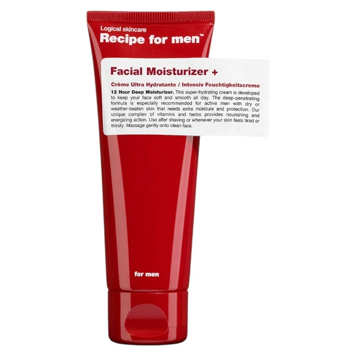 Recipe For Men Facial Moisturizer + Hydrating