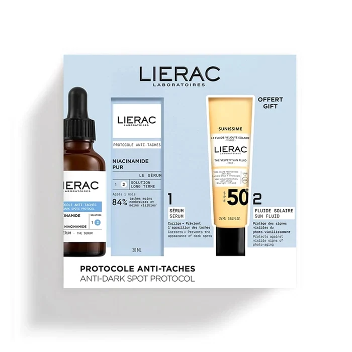 Lierac Protocole + Sunissime The Sun Velvety set