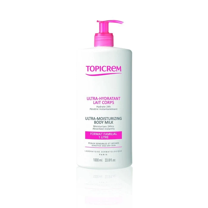 Topicrem Ultra Hydratant Shimmering Body Milk