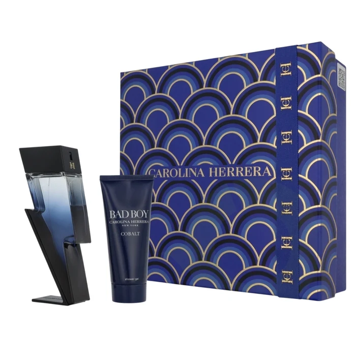 Carolina Herrera Bad Boy Cobalt set (Bad Boy Cobalt Elixir, Eau De Parfum)