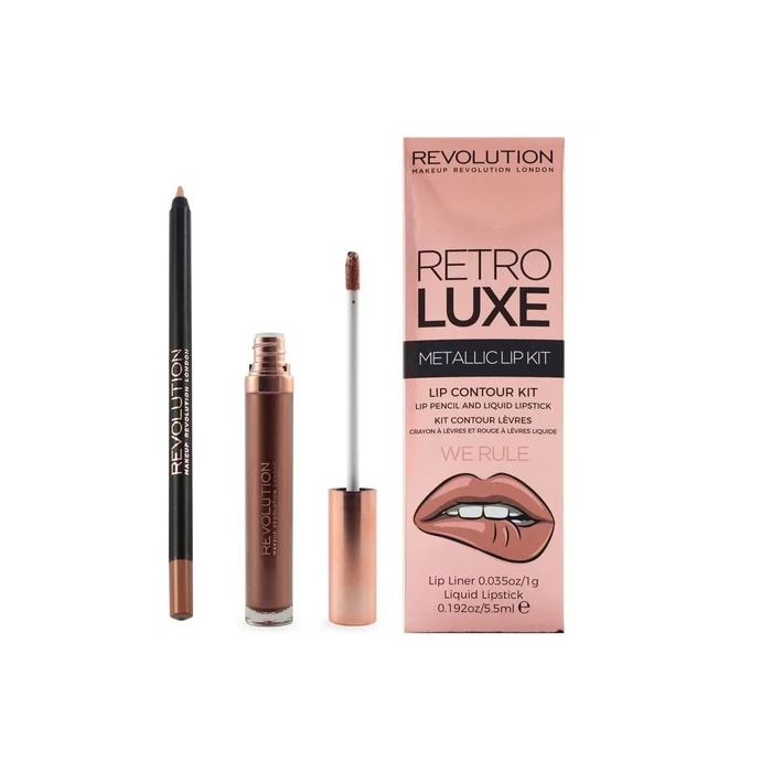 Makeup Revolution Retro Luxe set (Metallic, We Rule)