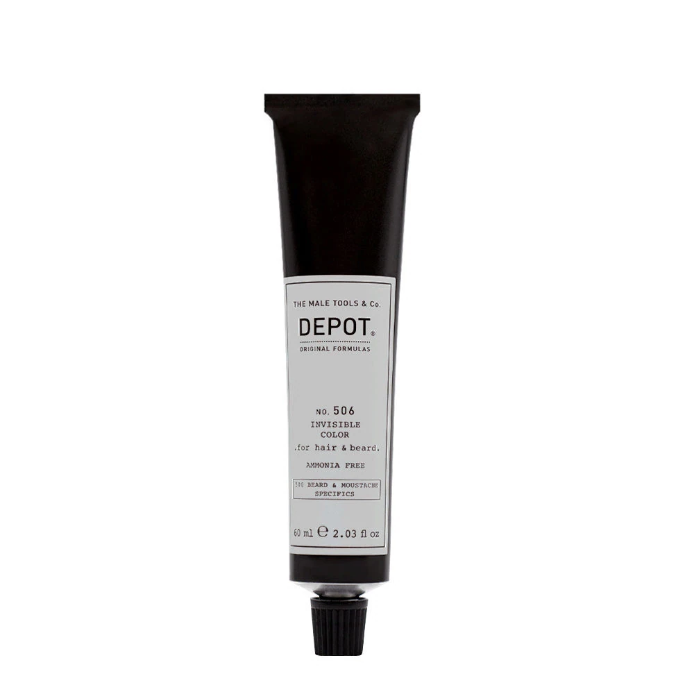 Depot 500 Beard & Mustache Specifics No. 506 Invisible Clour Titanium