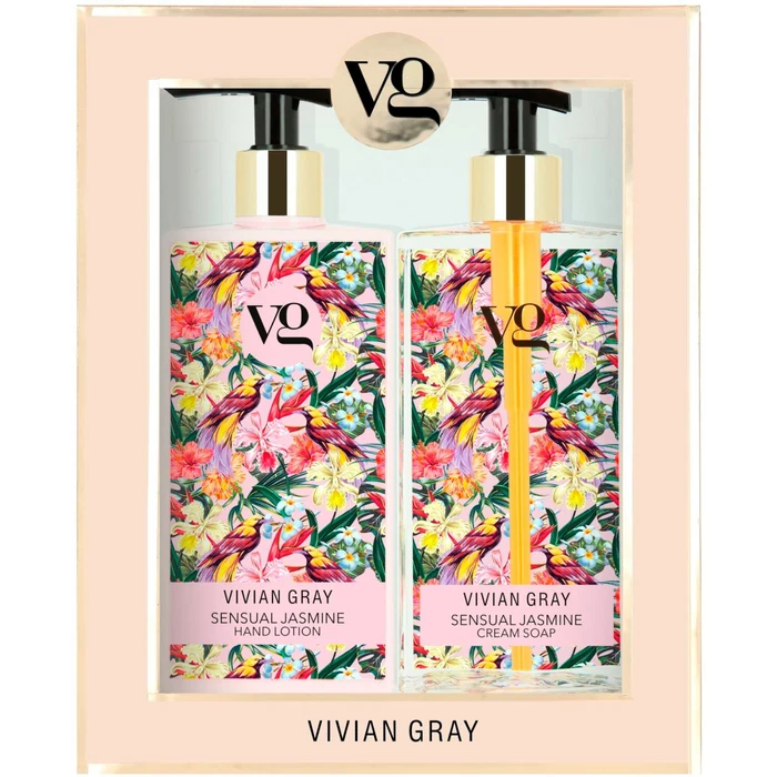 Vivian Gray Sensual Jasmine set (Hand Lotion, Cleansing)
