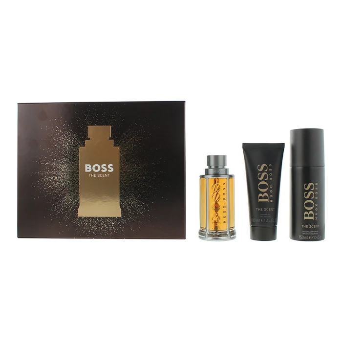 Hugo Boss The Scent set (Cleansing, Shower Gel)
