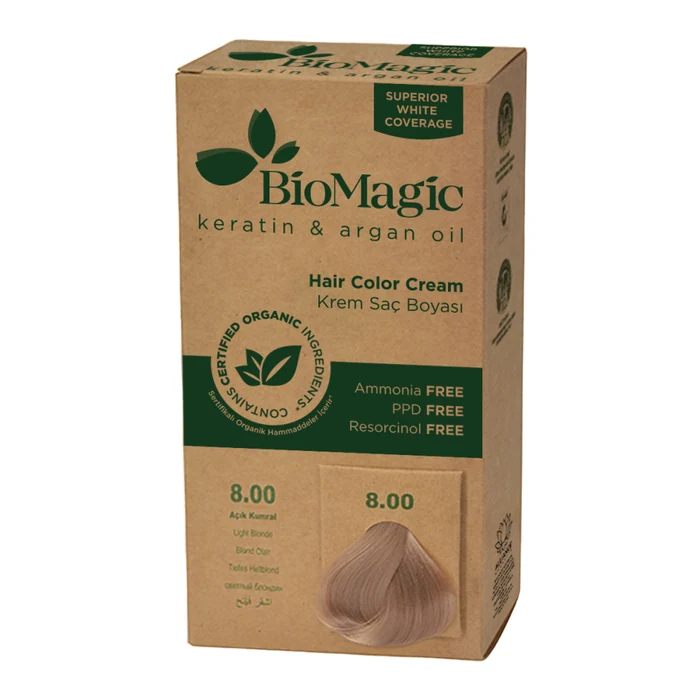 Biomagic Permanent Hair Dye 8.00 – Tester