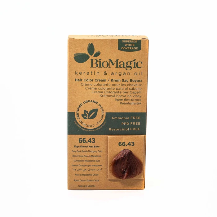 Biomagic Permanent Hair Dye 66.43 – Tester