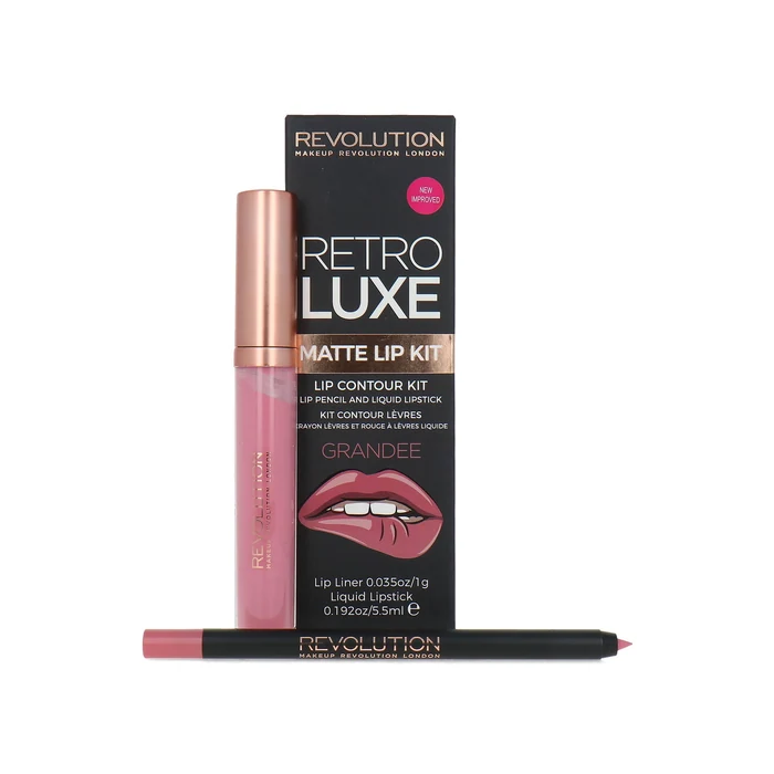 Makeup Revolution Retro Luxe set (Matte, Grandee)