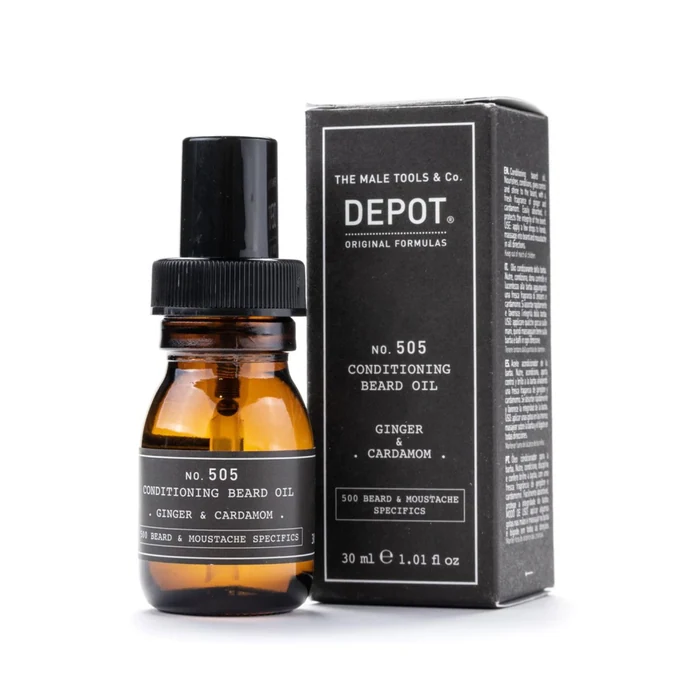 Depot 500 Beard & Mustache Specifics No. 505 Ginger & Cardamom