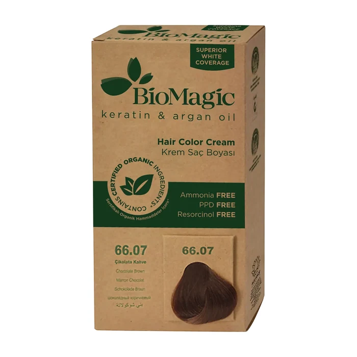 Biomagic Permanent Hair Dye 66.07 – Tester