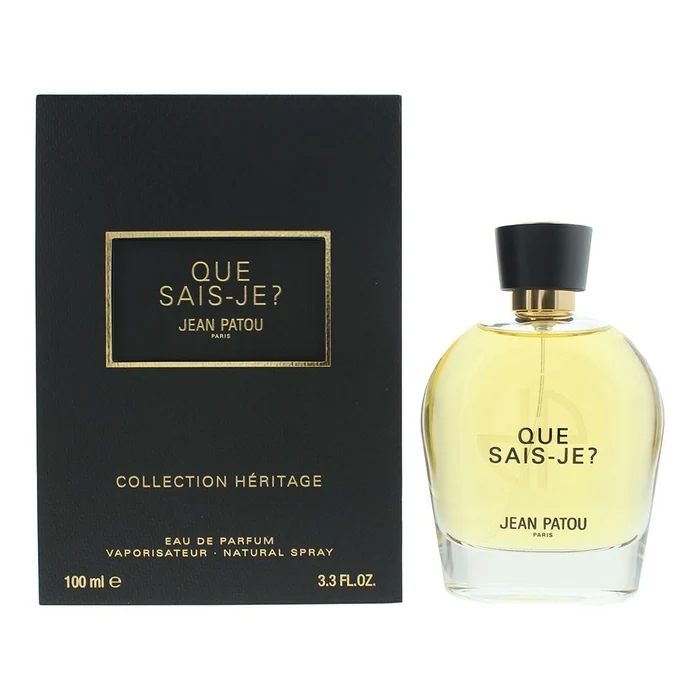 Jean Patou Collection Heritage Que Sais-Je?