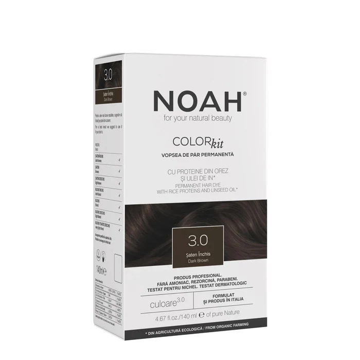 Noah Permanent Hair Colour 3.0 Dark Brown