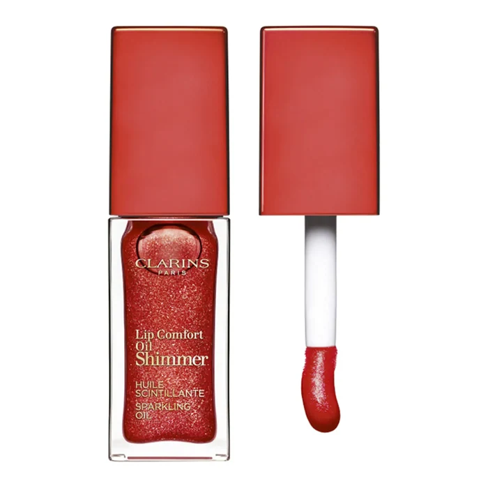 Clarins Lip Comfort Shimmer 07 Red Hot