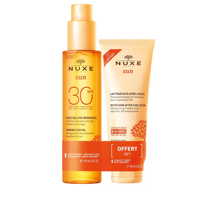 Nuxe Sun set (Sun Protection, Tanning Oil)