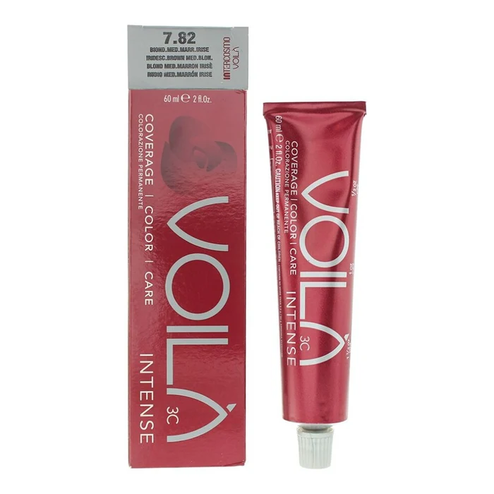 Intercosmo Voila 3C Intense 7.82 Iridescent Brown Medium Blonde
