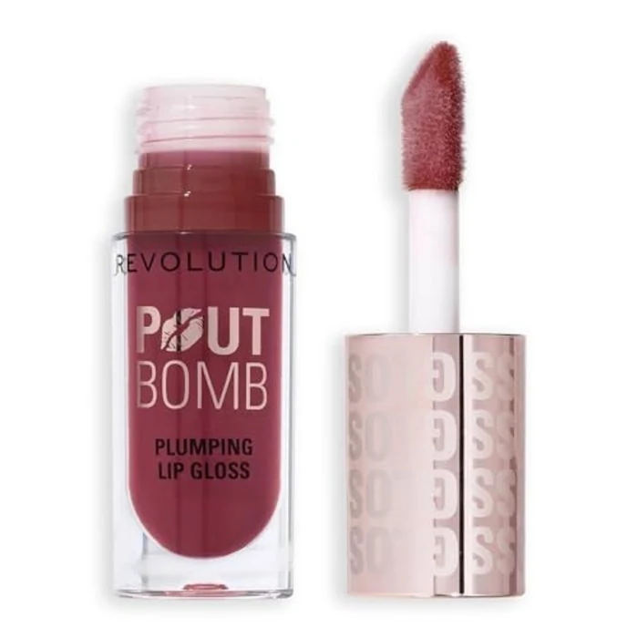 Makeup Revolution Pout Bomb Rosewood Rose
