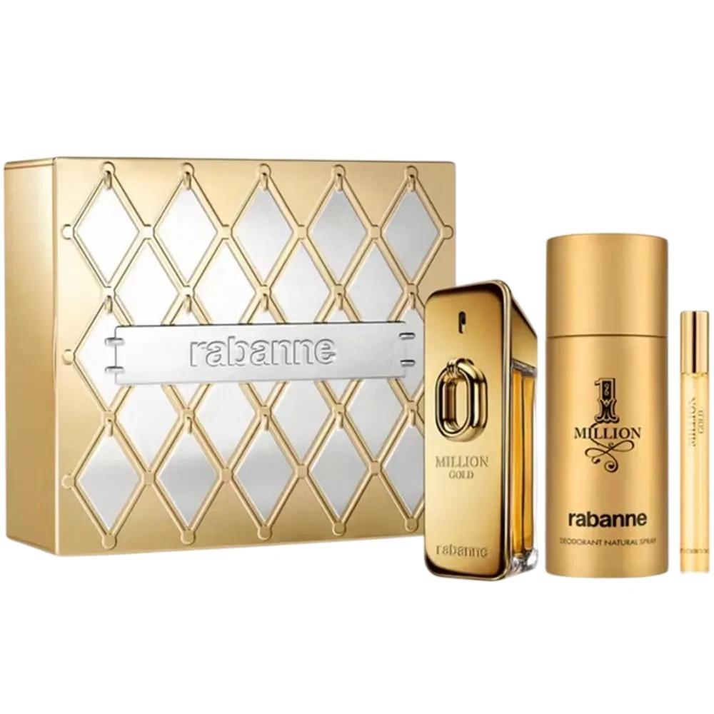 Paco Rabanne Million Gold + 1 Million set
