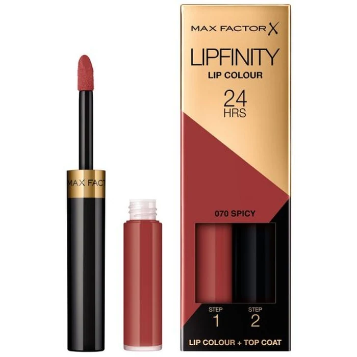 Max Factor Lipfinity 24HRS set (070, Spicy)