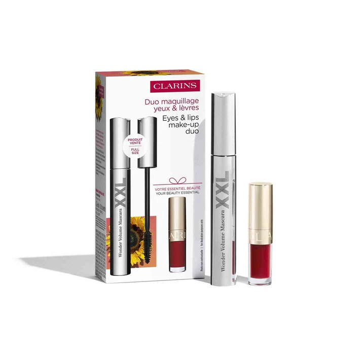 Clarins Wonder Volume + Lip Confort set