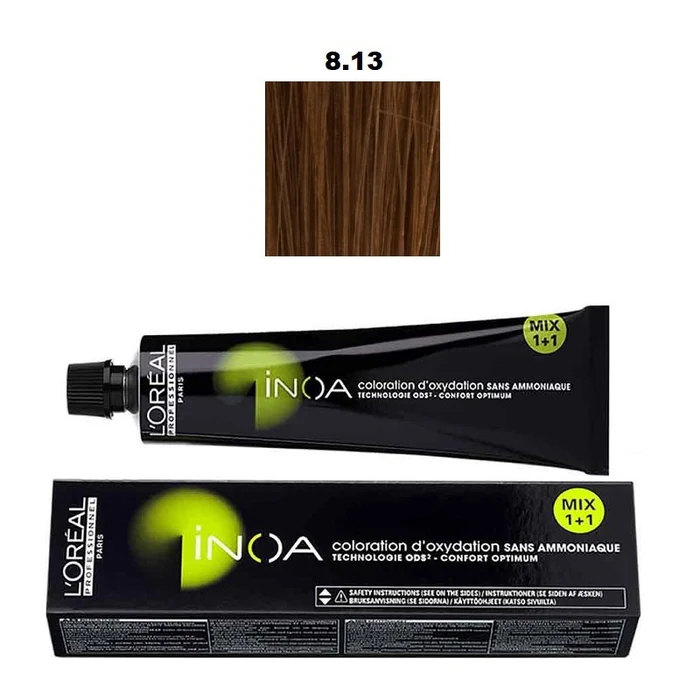 L´Oréal Professionnel Inoa 8.13 Light Beige Blond