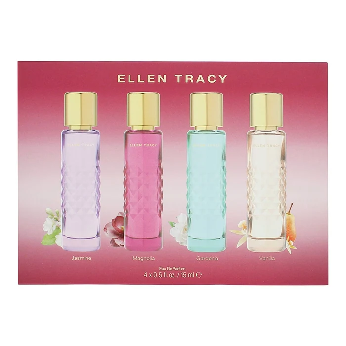Ellen Tracy Quilted Gardenia + Quilted Vanilla … set
