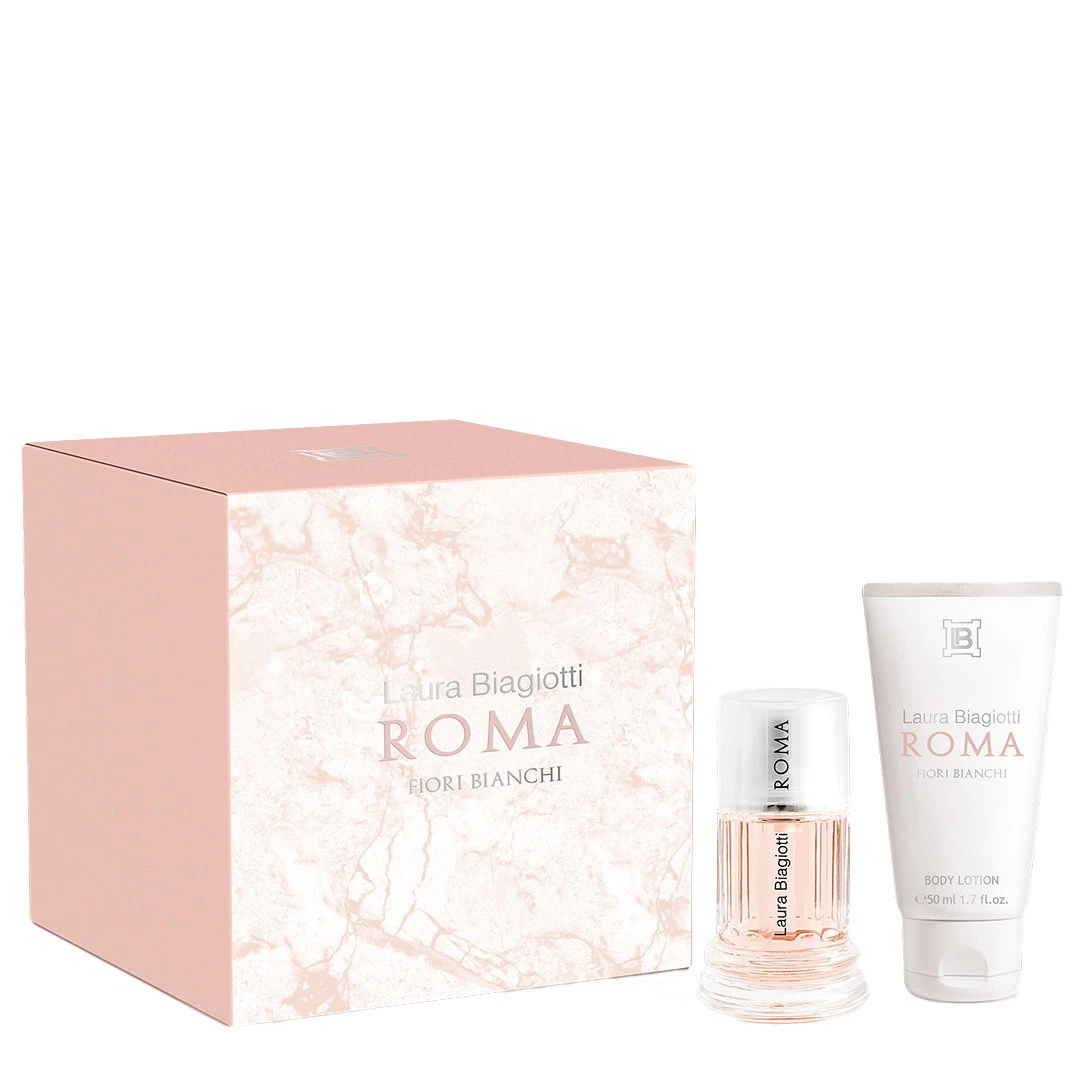Laura Biagiotti Fiori Bianchi set