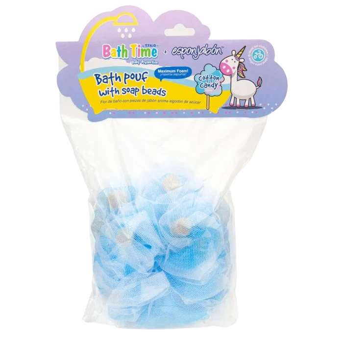 Esponjabon Cotton Candy Cleansing & Exfoliating Gourmand