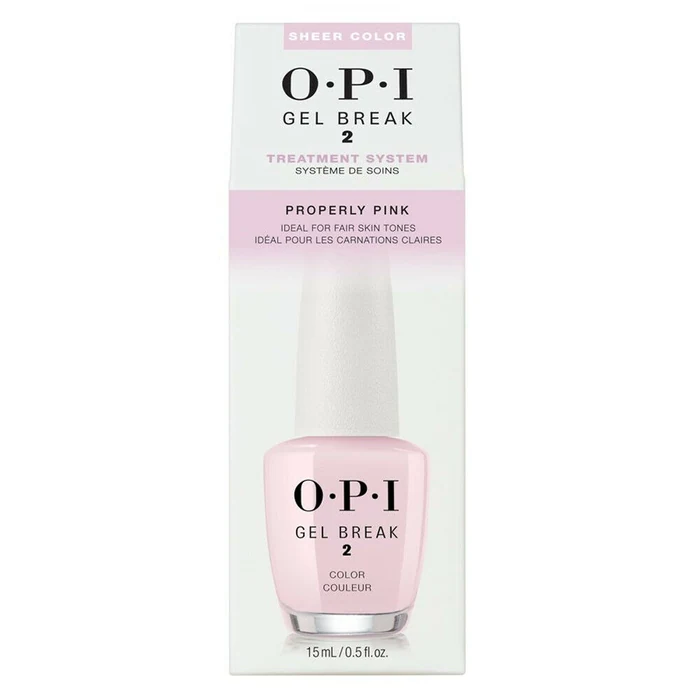 OPI Gel Break Color NT R03 Properly Pink