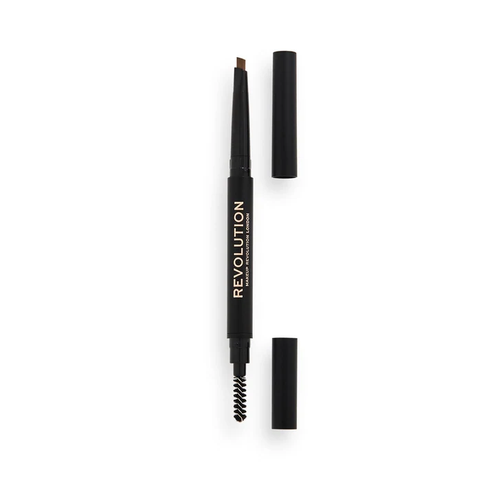 Makeup Revolution Duo Brow Definer Pencil Light Brown