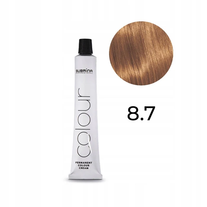 Subrina Professional Permanent Colour 8.7 Light Blonde Brown