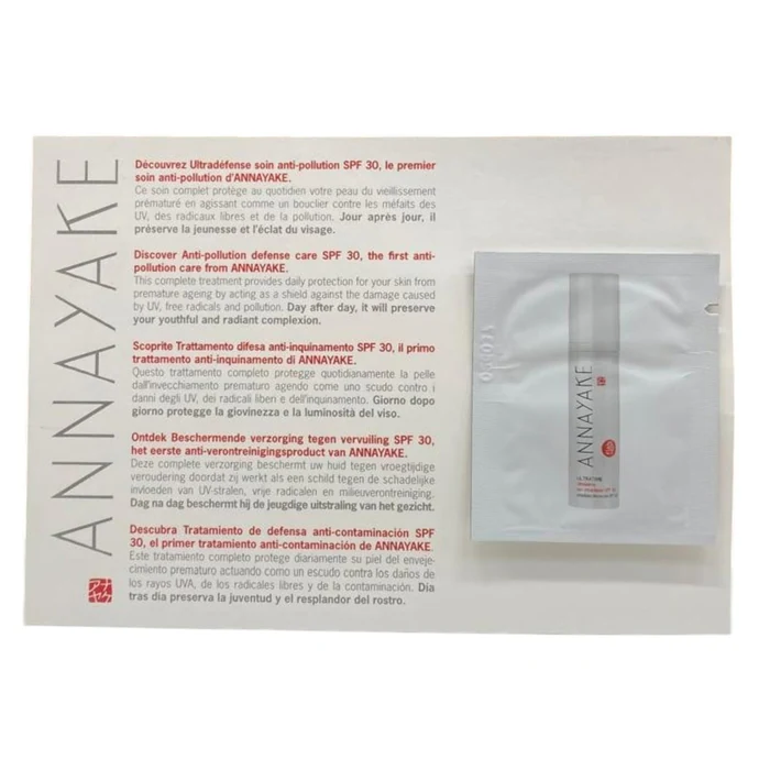 Annayake Ultratime Anti-Pollution SPF 30 – Probe