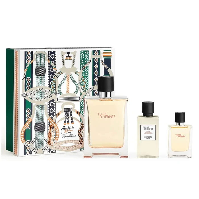 Hermès Terre d'Hermes set (Eau De Toilette, 100 ml) (12.5 ml, Moisturizing)