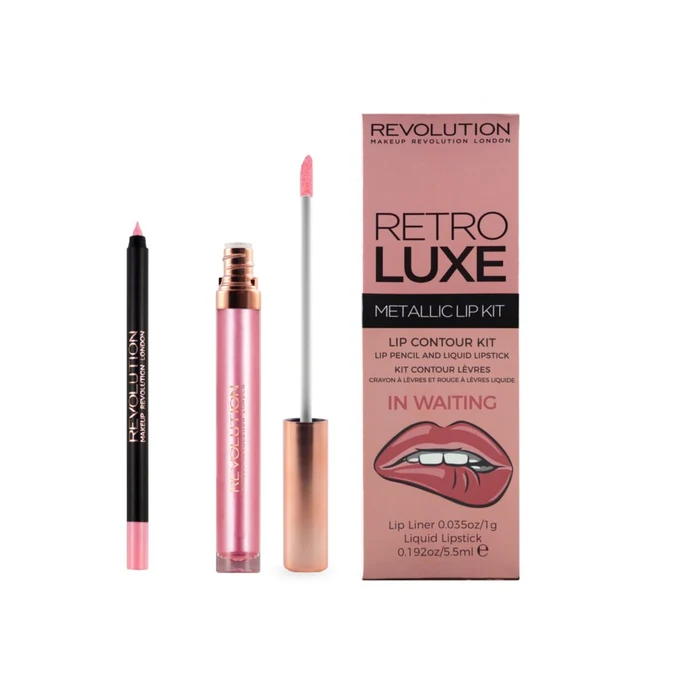 Makeup Revolution Retro Luxe set (Metallic, In Waiting)
