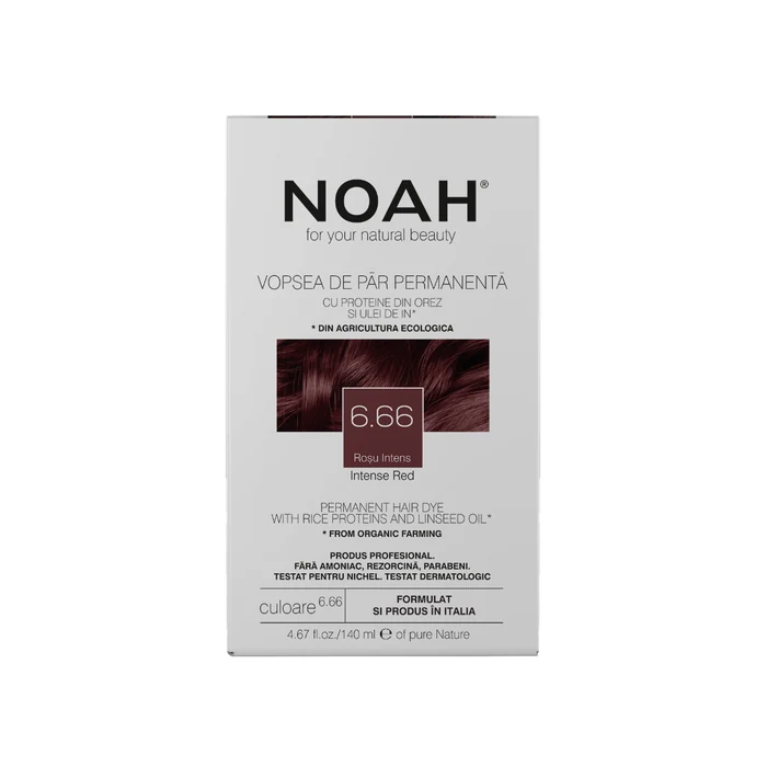 Noah Permanent Hair Colour 6.66 Intense Red