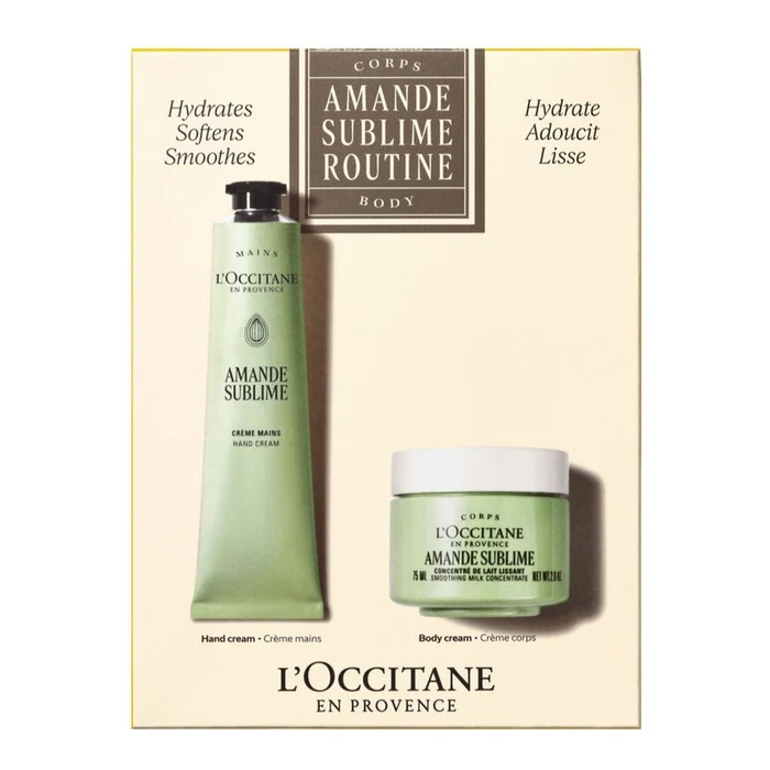 L'Occitane en Provence Body Routine set (Almond, Nourish)