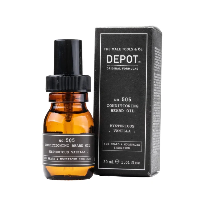 Depot 500 Beard & Mustache Specifics No. 505 Misterious Vanilla Vitamin E