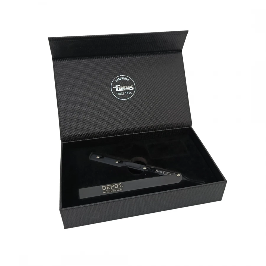 Depot Shaving Razor 738 Black 1 Blade