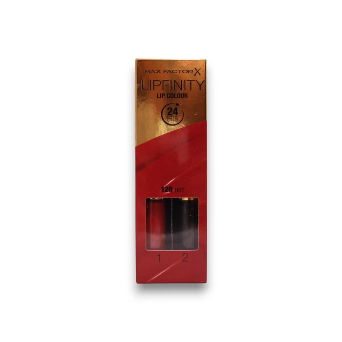 Max Factor Lipfinity 24HRS set (120, Hot)