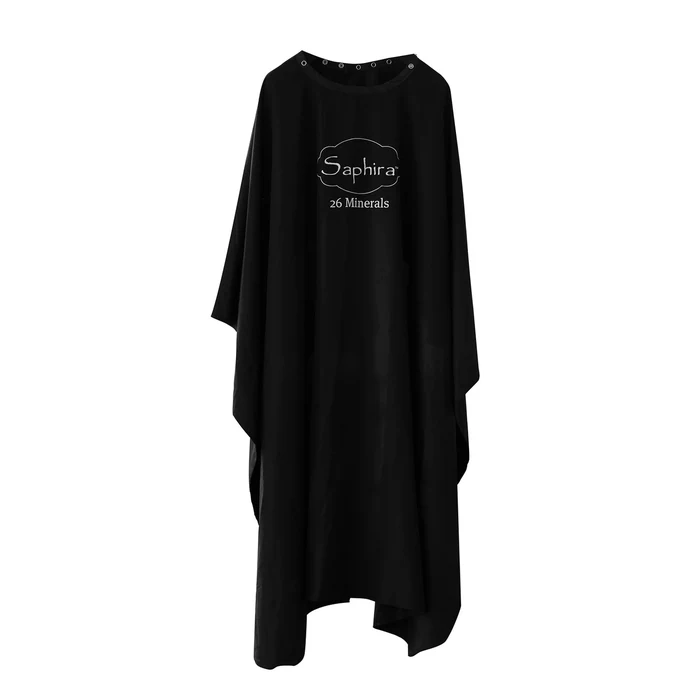 Saphira Hair Tinting Apron Black