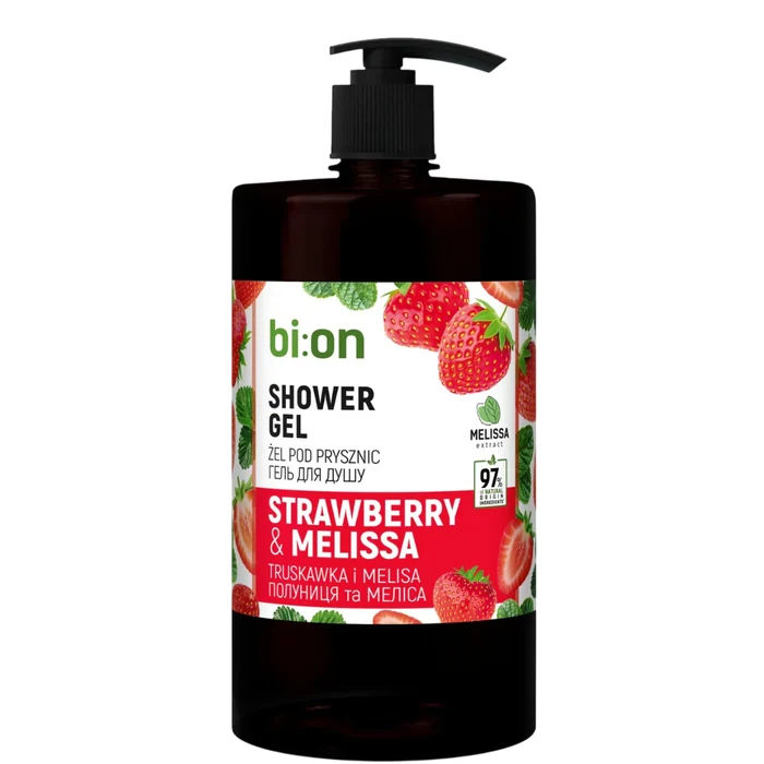 Bio Naturell Shower Gel Strawberry & Melisa