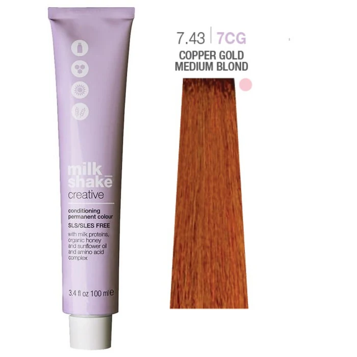 Milk_Shake Creative 7.437CG Medium Copper Golden Blond