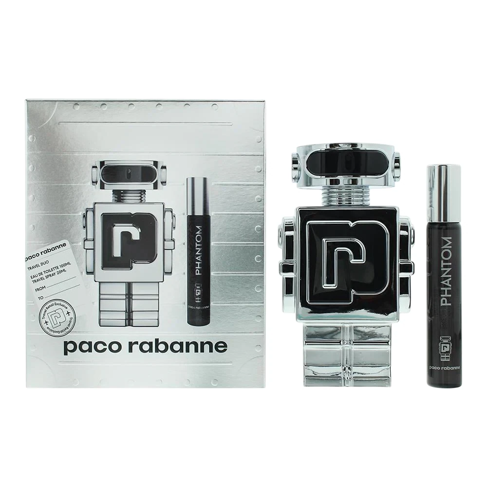 Paco Rabanne Phantom set (Eau De Toilette, 10 ml) (2 Produkte)