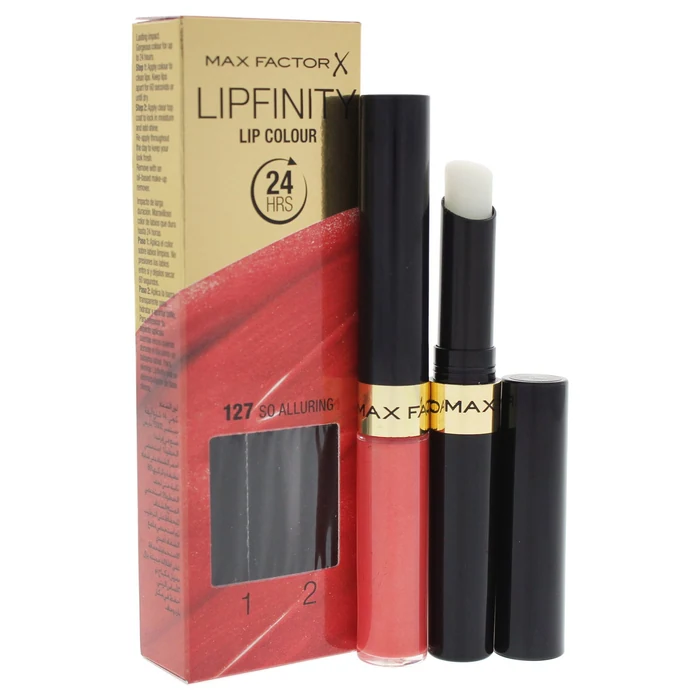 Max Factor Lipfinity 24HRS set (127, So Alluring)