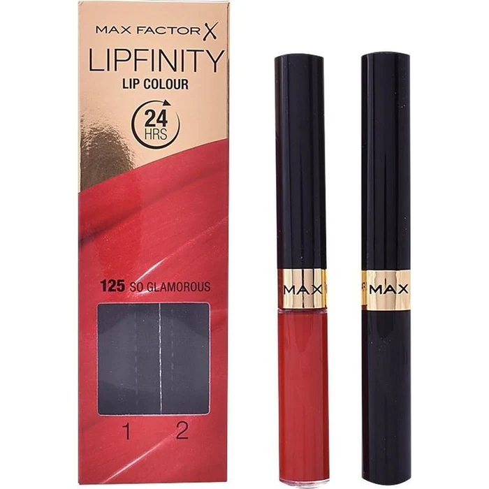 Max Factor Lipfinity 24HRS set (125, So Glamorous)