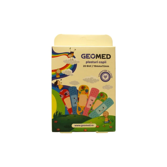 Geomed Flasteri za rane 19 x 72 mm